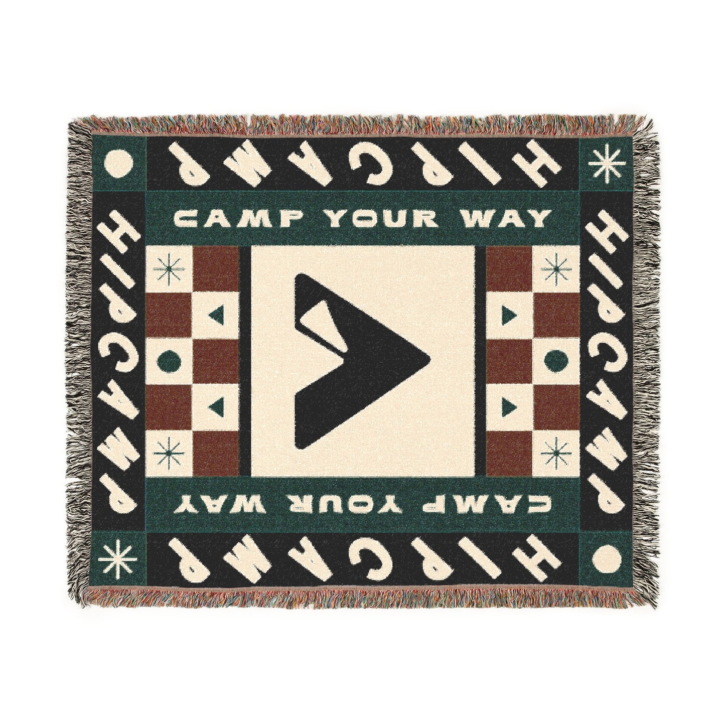 Camp Your Way Blanket • Spruce