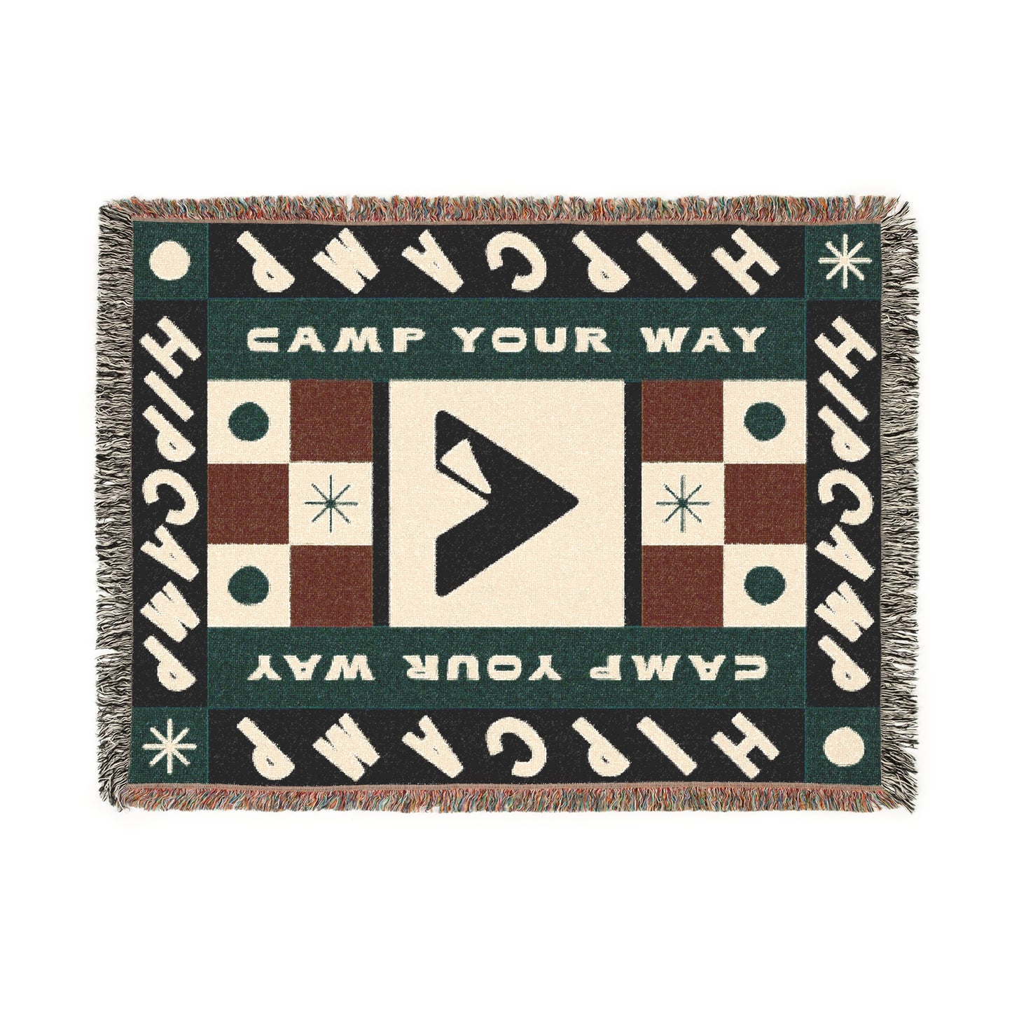 Camp Your Way Blanket • Spruce