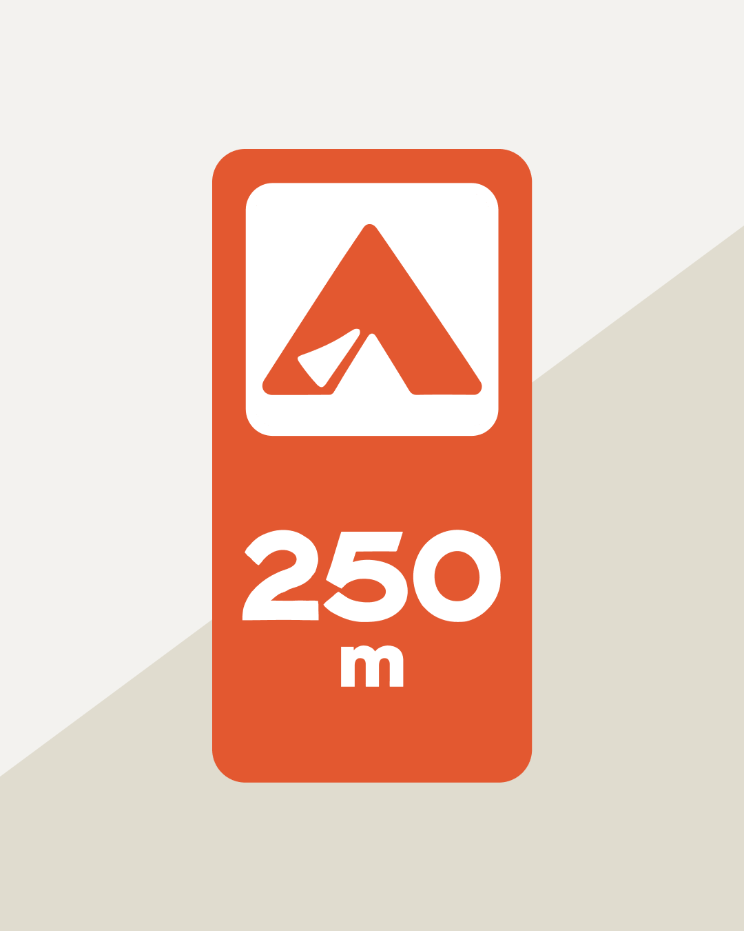 Distance Sign – 250m (CV05)