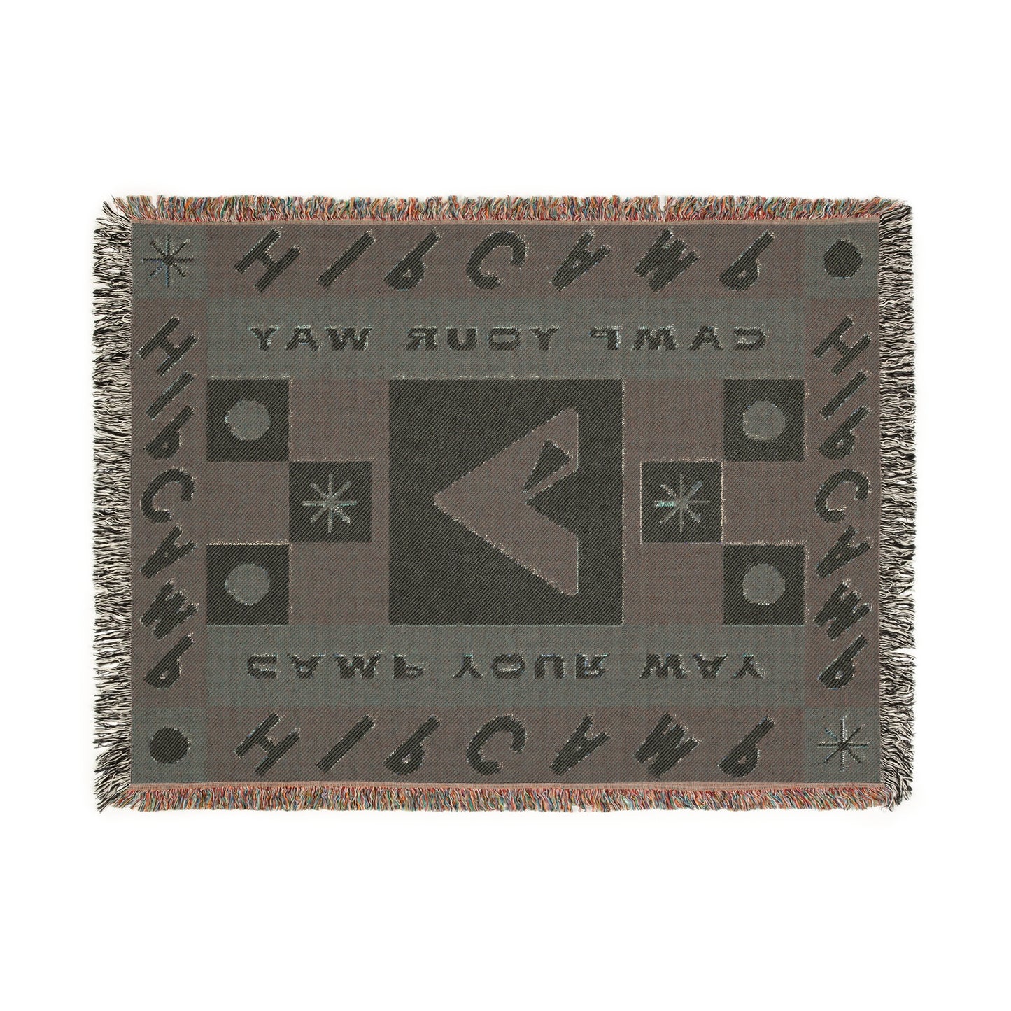 Camp Your Way Blanket • Berry