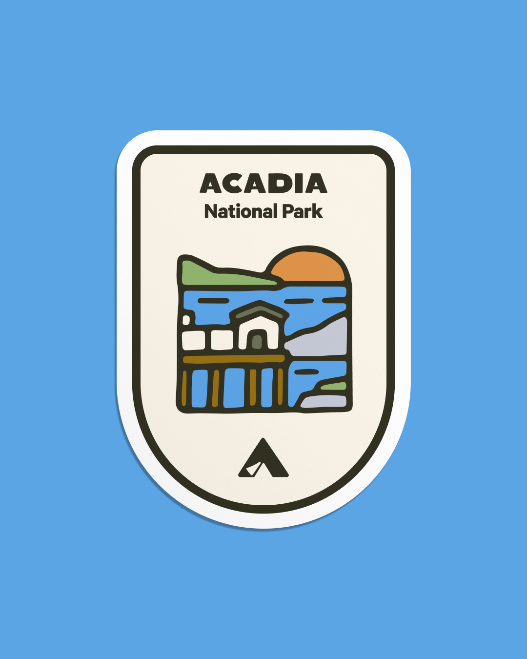 Acadia National Park Sticker