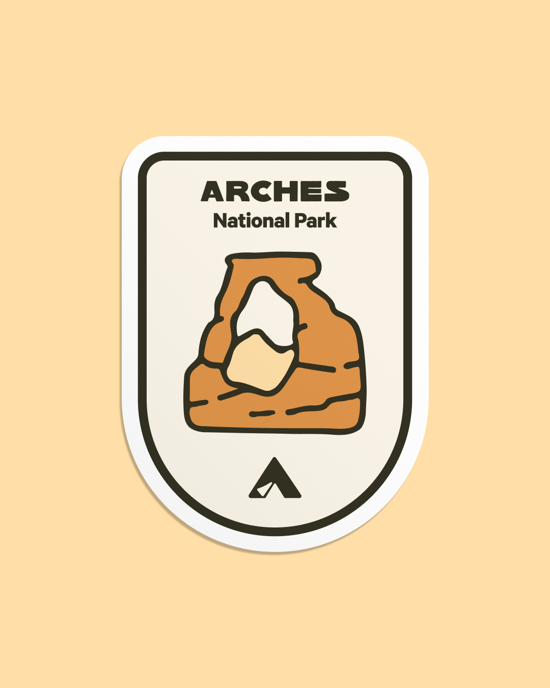 Arches National Park Sticker
