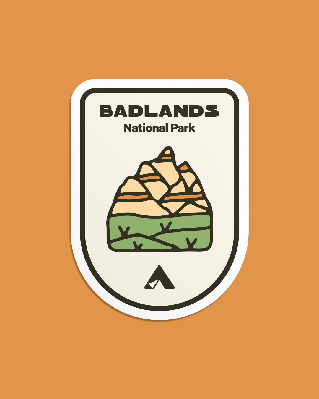 Badlands National Park Sticker