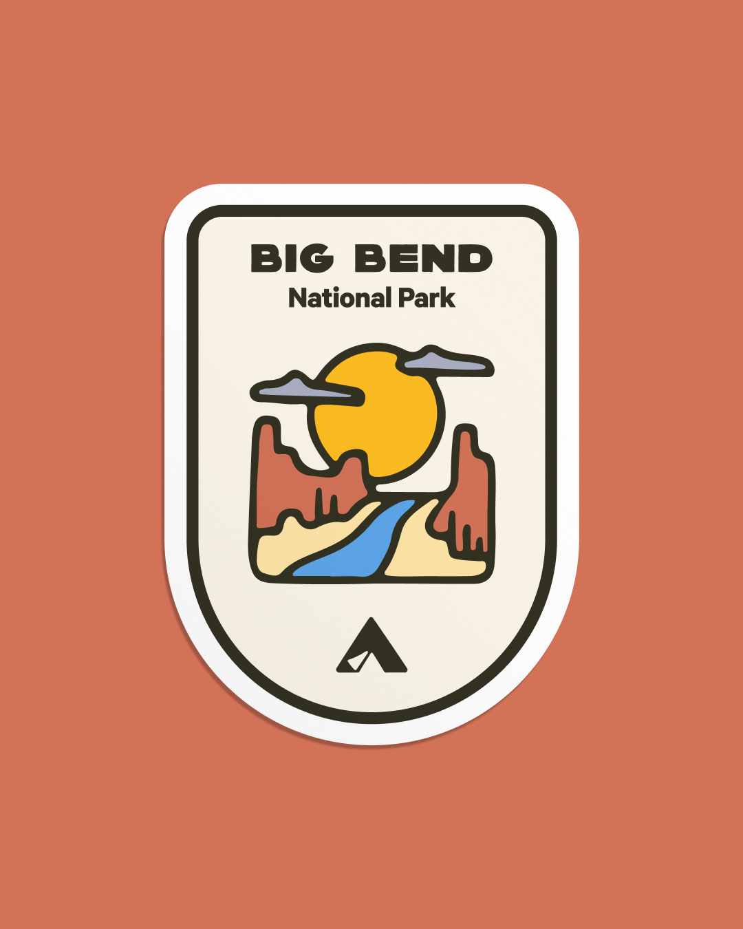 Big Bend National Park Sticker