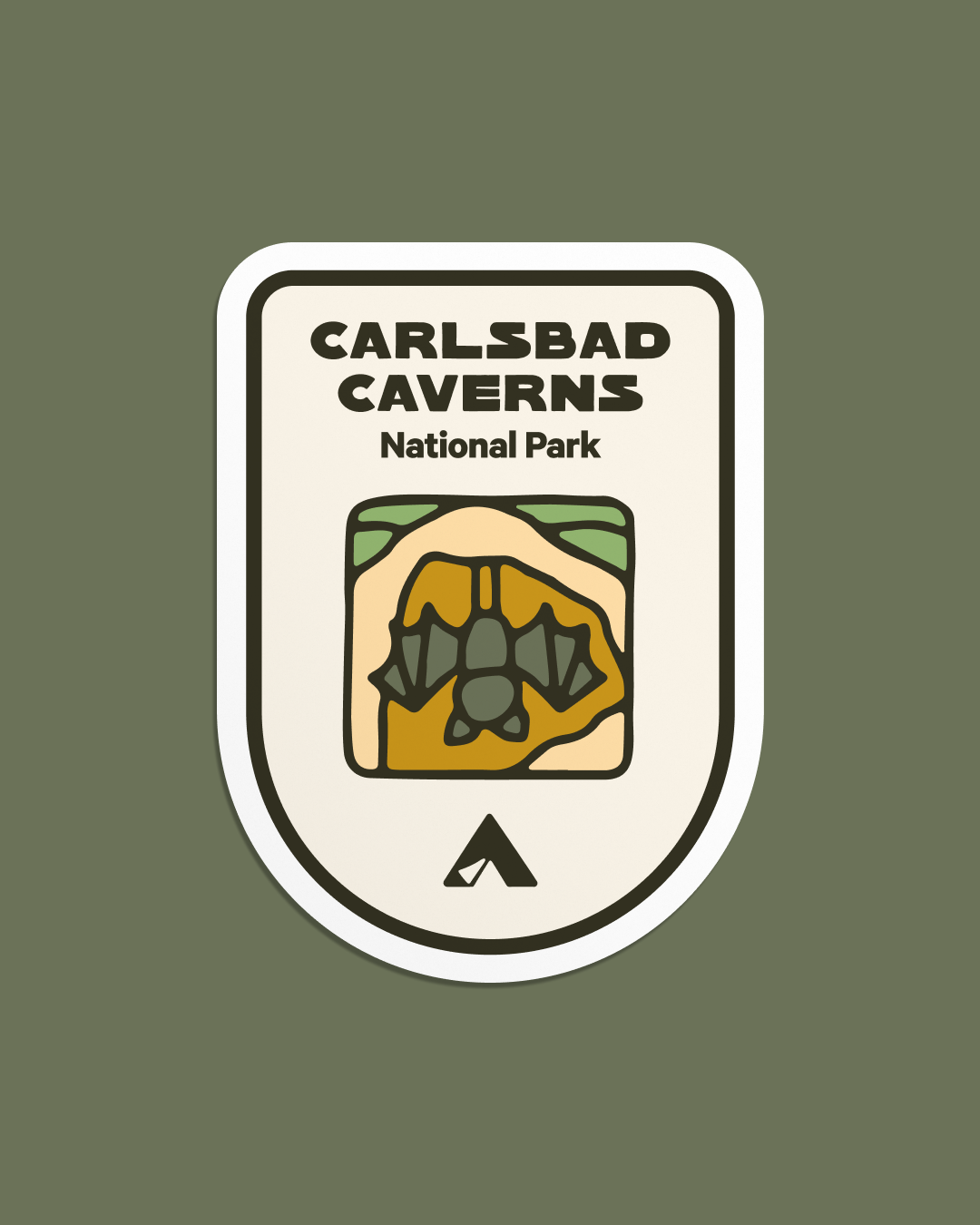 Carlsbad Caverns National Park Sticker