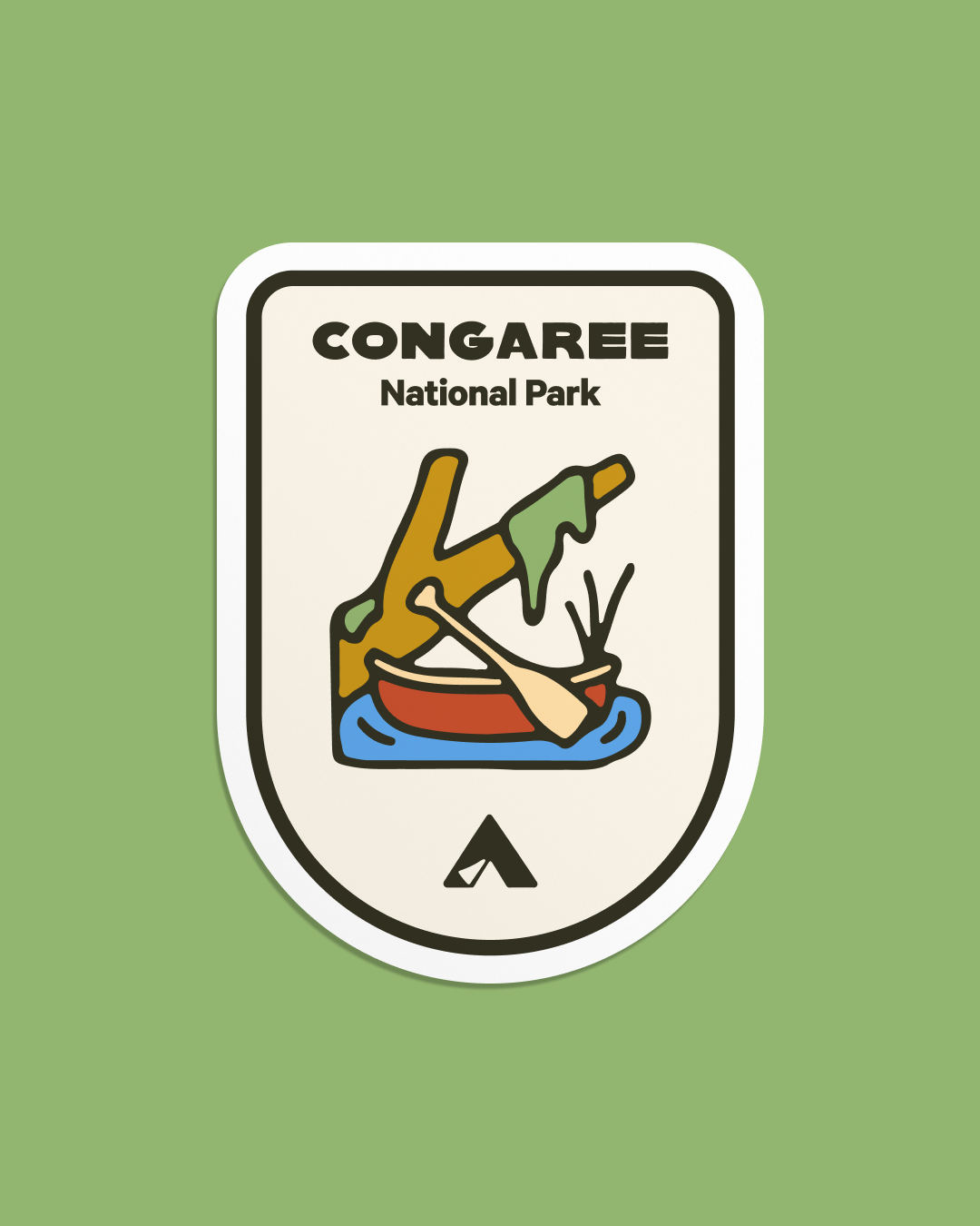 Congaree National Park Sticker