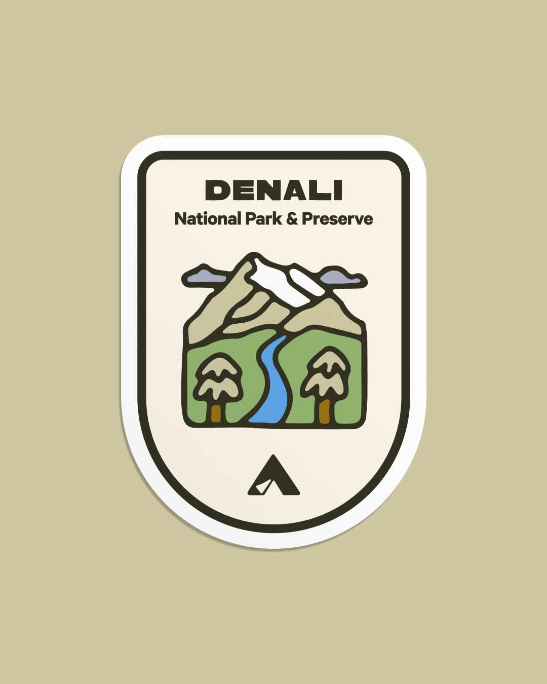 Denali National Park Sticker