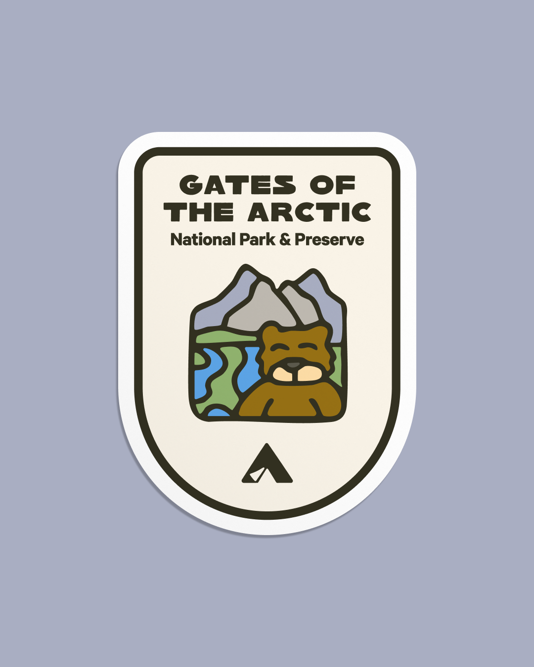 Gates of the Arctic National Park Sticker