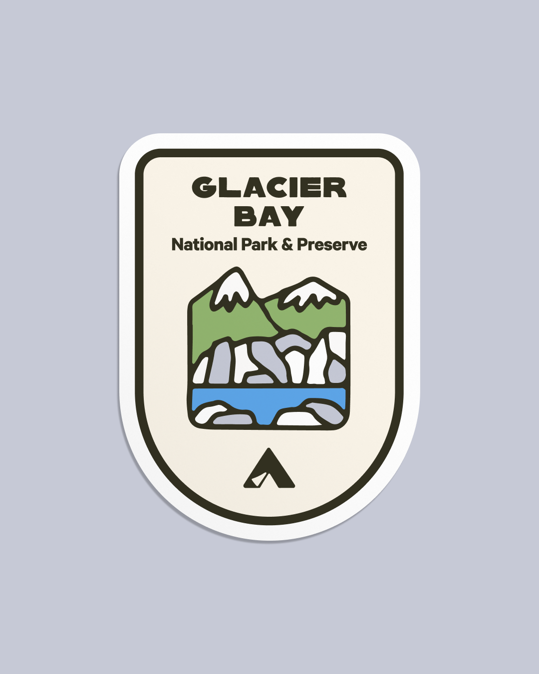 Glacier Bay National Park Sticker