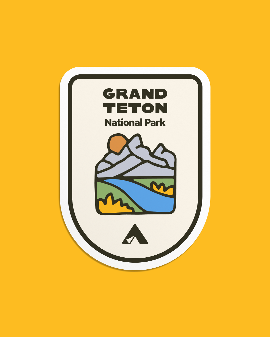 Grand Teton National Park Sticker
