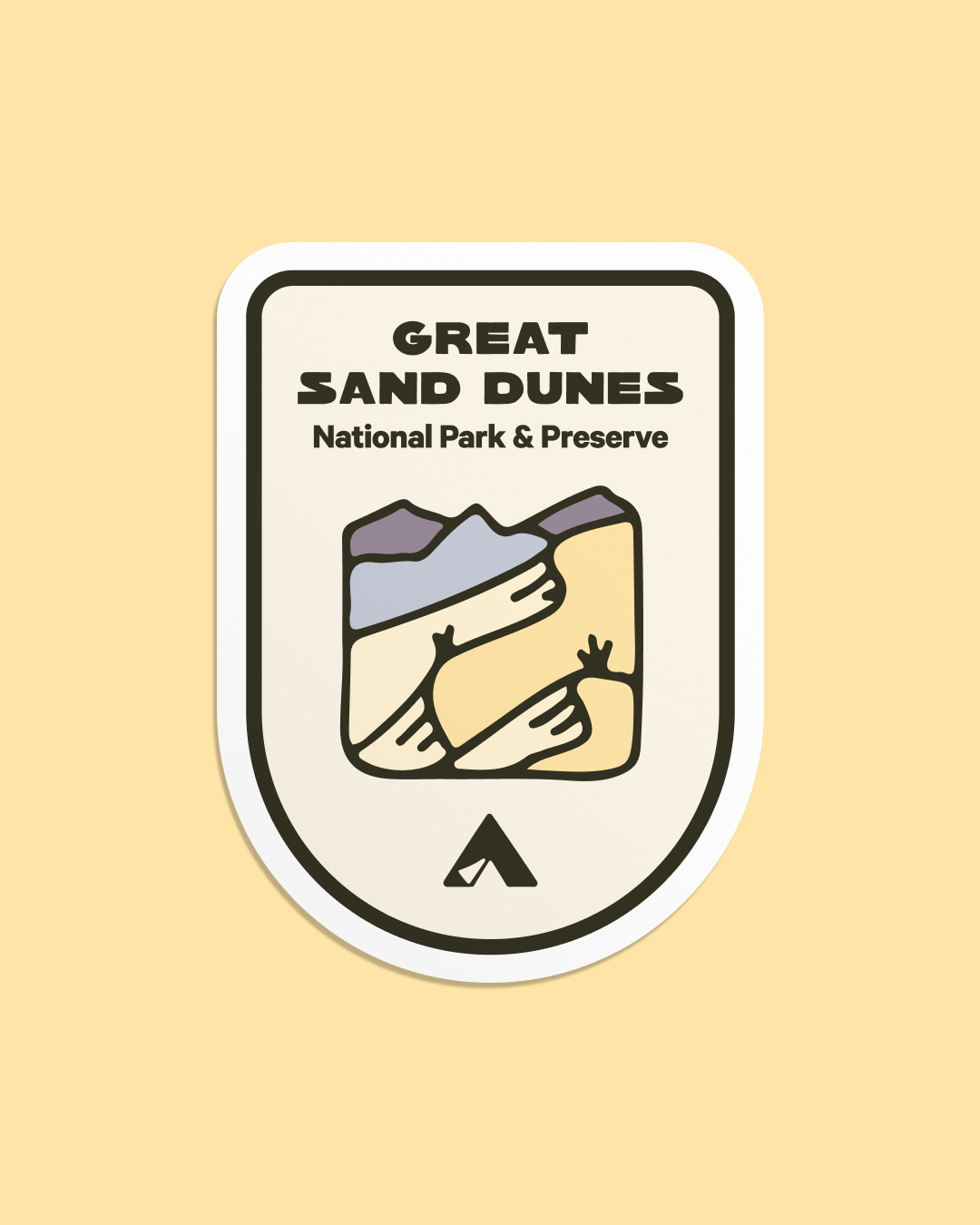 Great Sand Dunes National Park Sticker