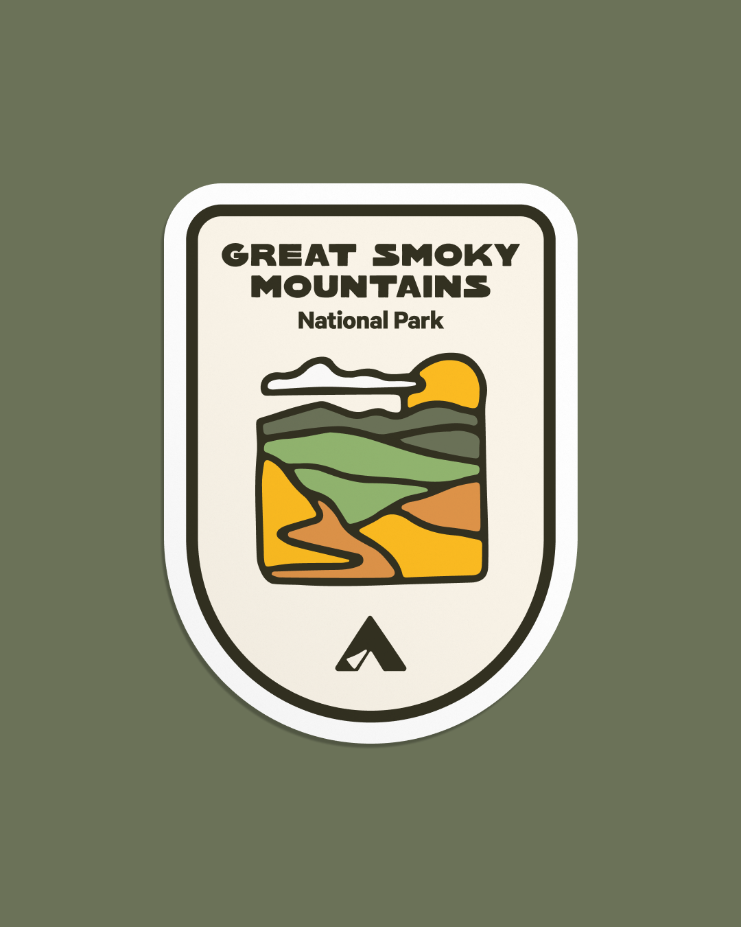 Great Smoky National Park Sticker