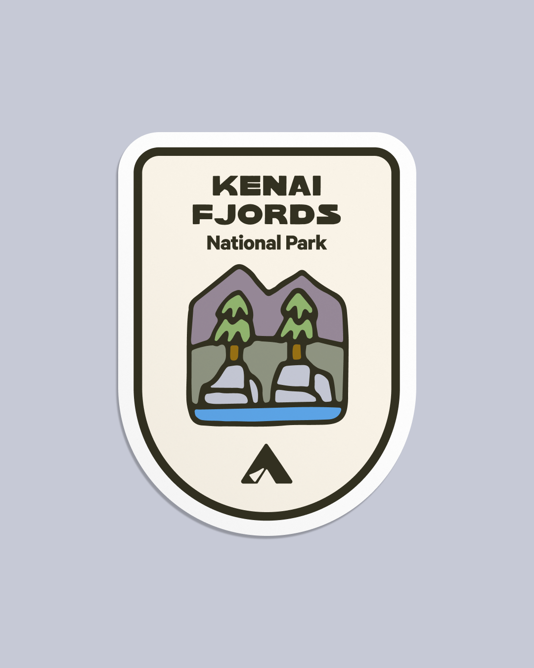 Kenai Fjords National Park Sticker
