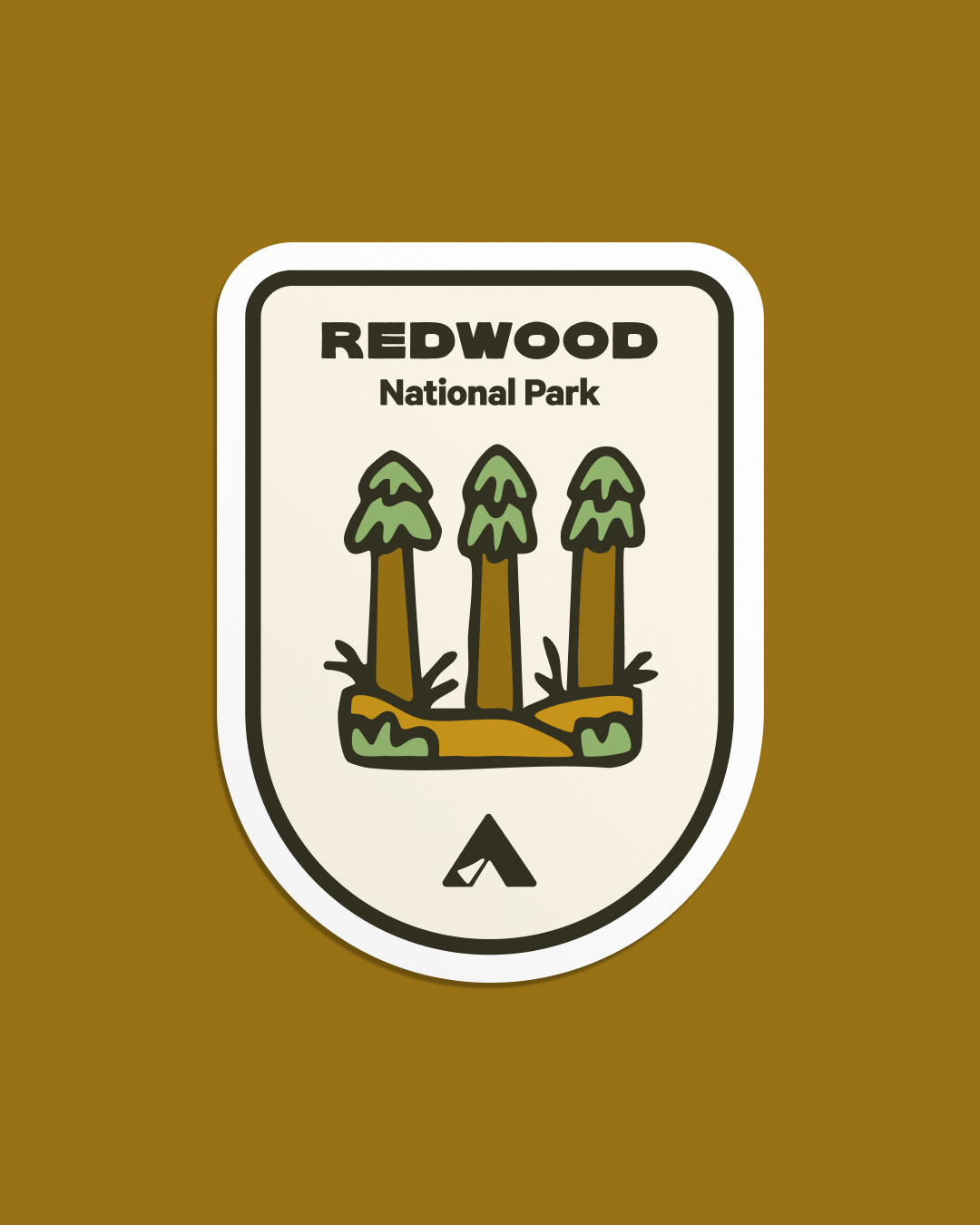 Redwood National Park Sticker