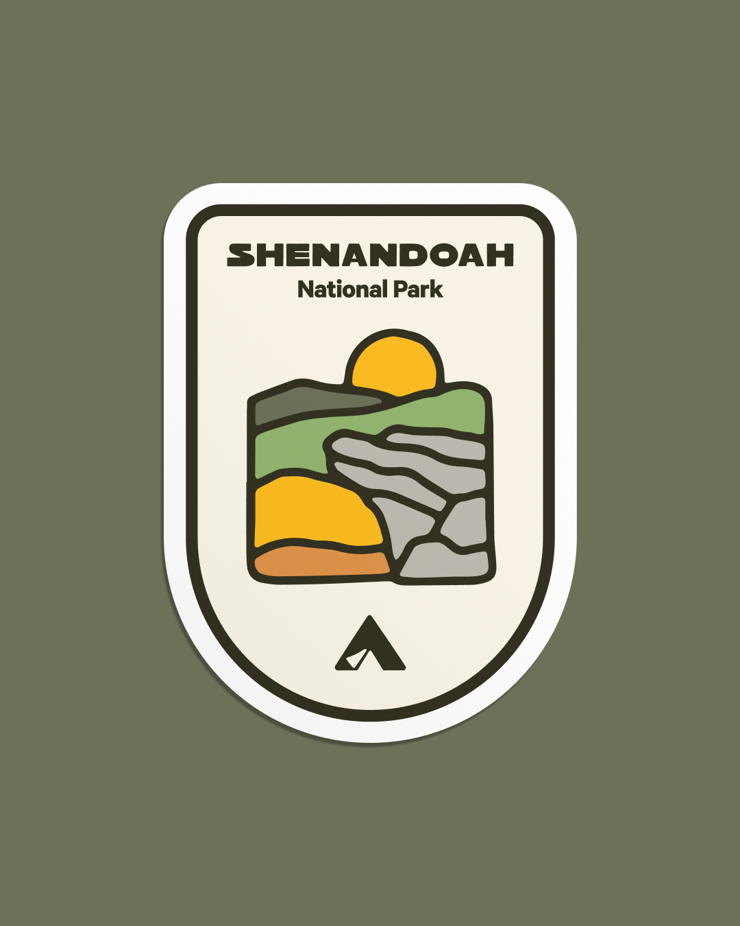 Shenandoah National Park Sticker