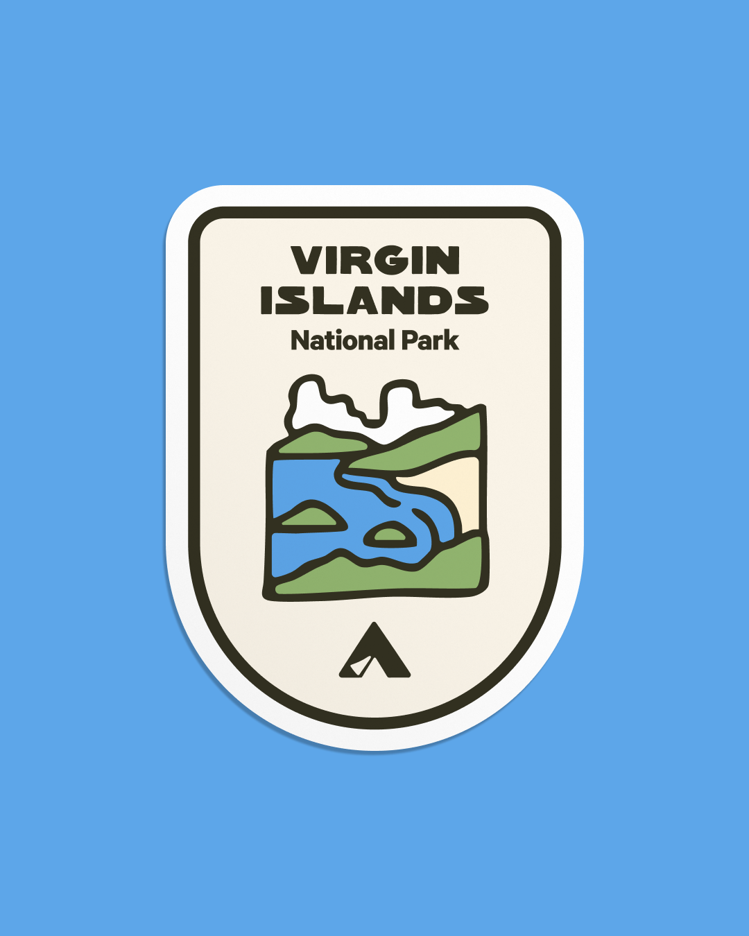 Virgin Islands National Park Sticker