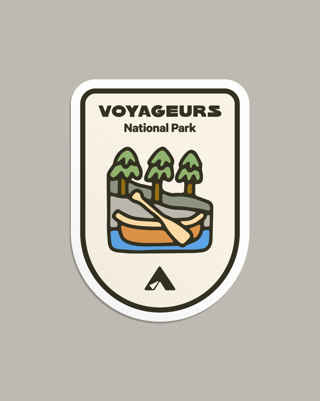Voyageurs National Park Sticker