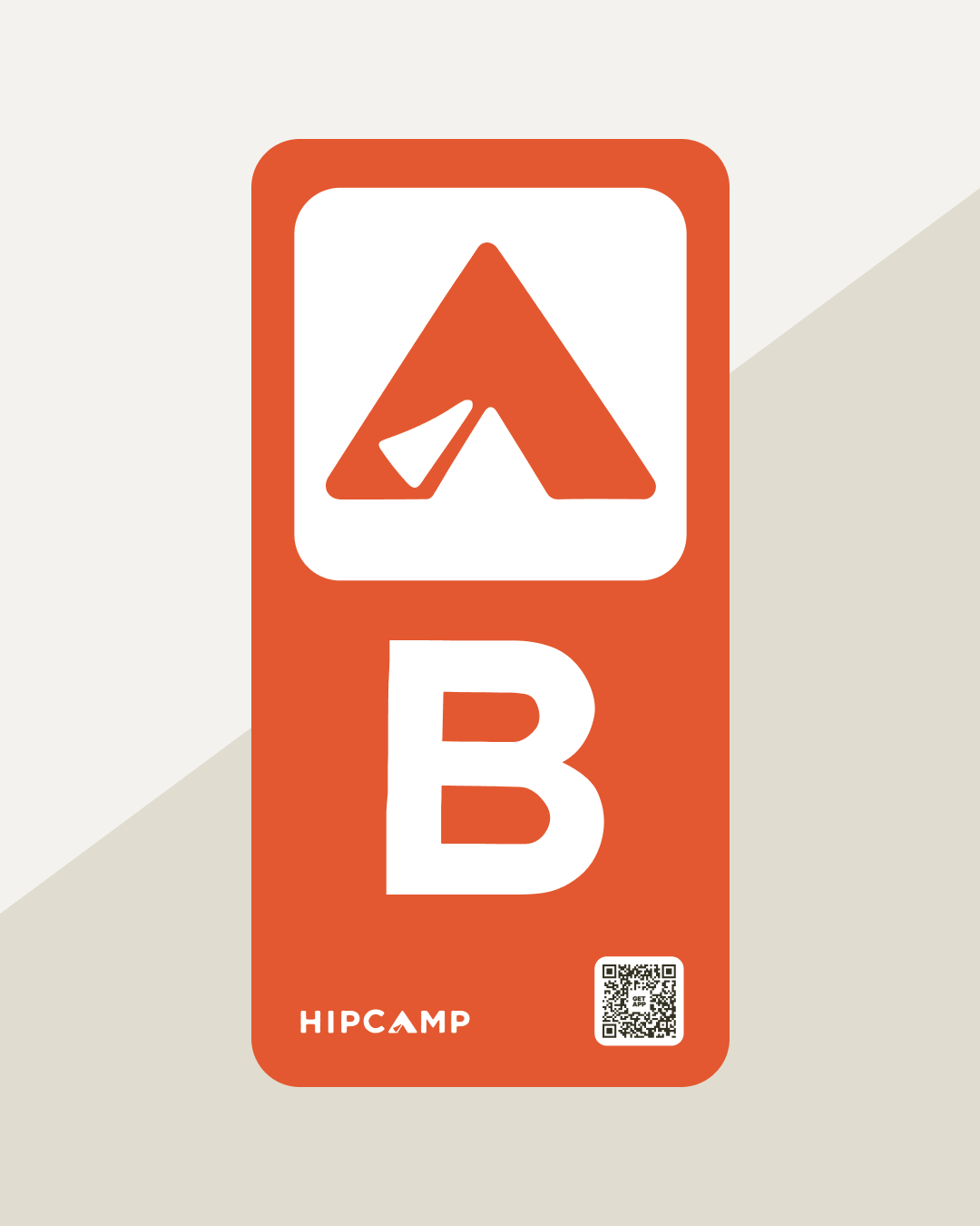 Site Number Sign (B)