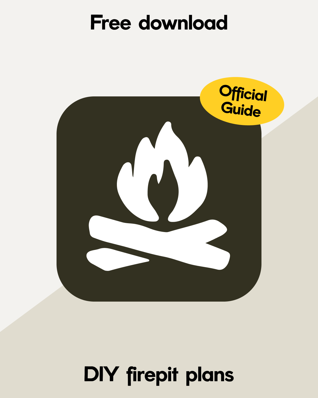 Free DIY Firepit Plans