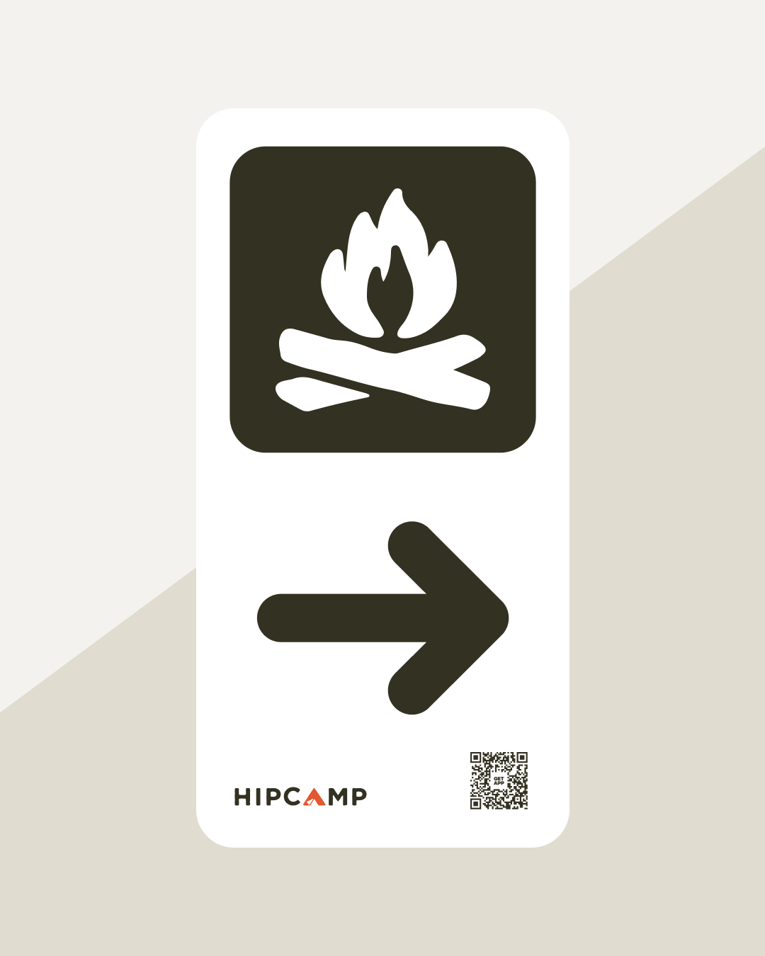 Fire-pit Sign (WV04)