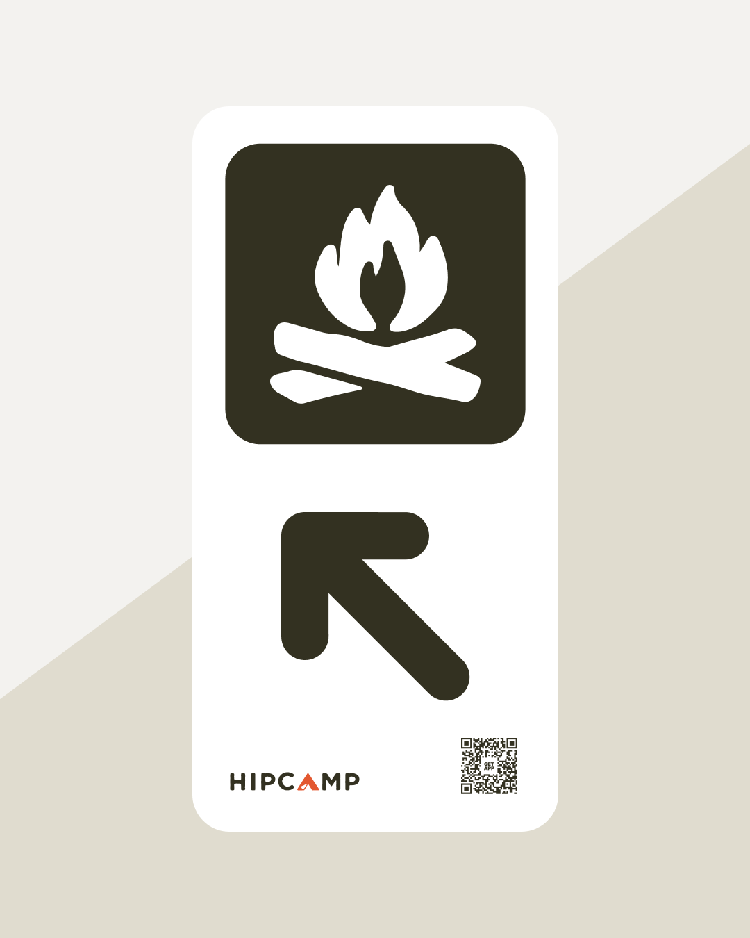 Fire-pit Sign (WV05)