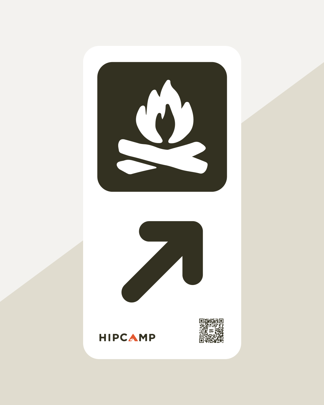 Fire-pit Sign (WV06)