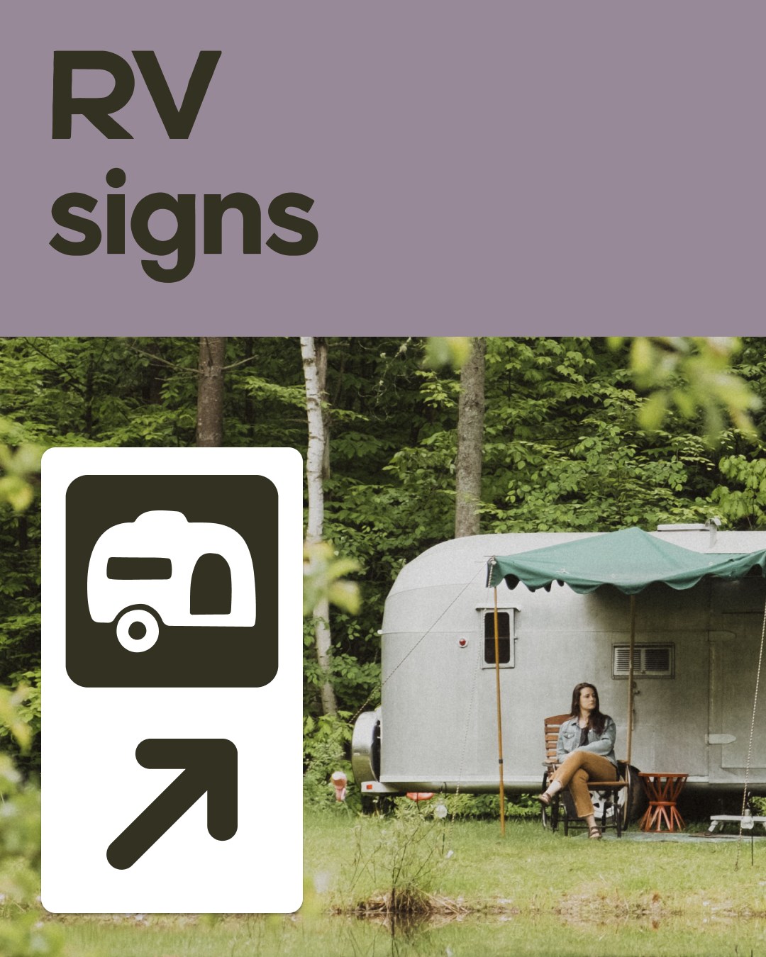 RV signage – Hipcamp General Store