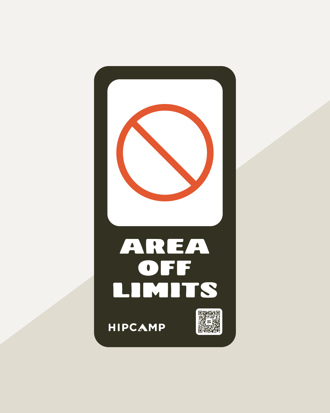 Area Off Limits Sign (NO56)