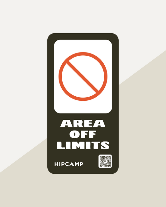 Area Off Limits Sign (NO56)