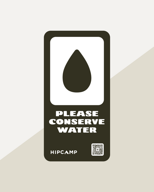 Please Conserve Water Sign (NO58)