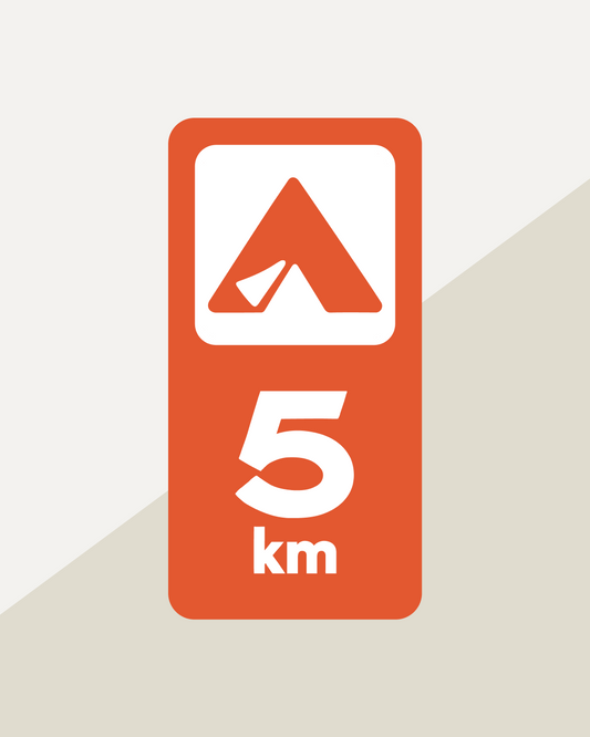 Distance Sign – 5km (CV01)