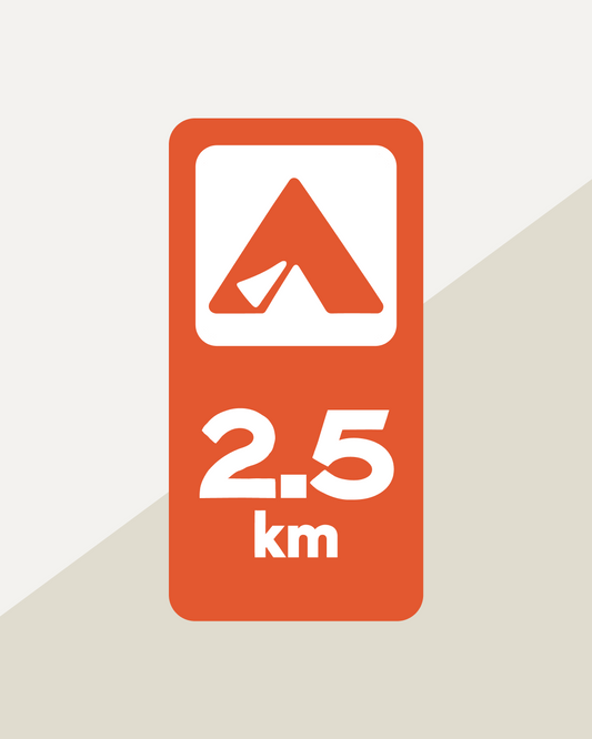 Distance Sign – 2.5km (CV02)