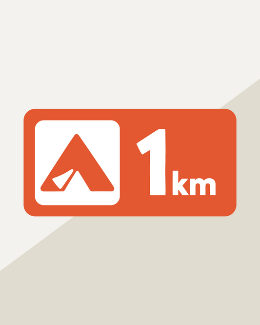 Distance Sign – 1km (CH03)