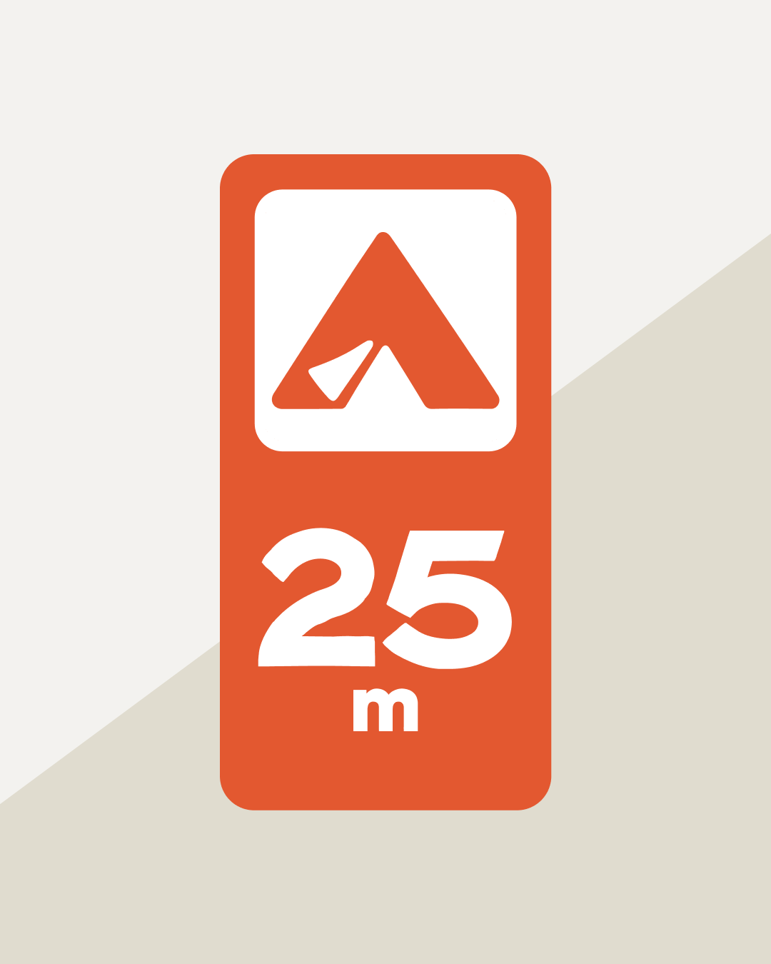 Distance Sign – 25m (CV08)