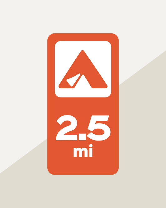 Distance Sign – 2.5mi (CV10)