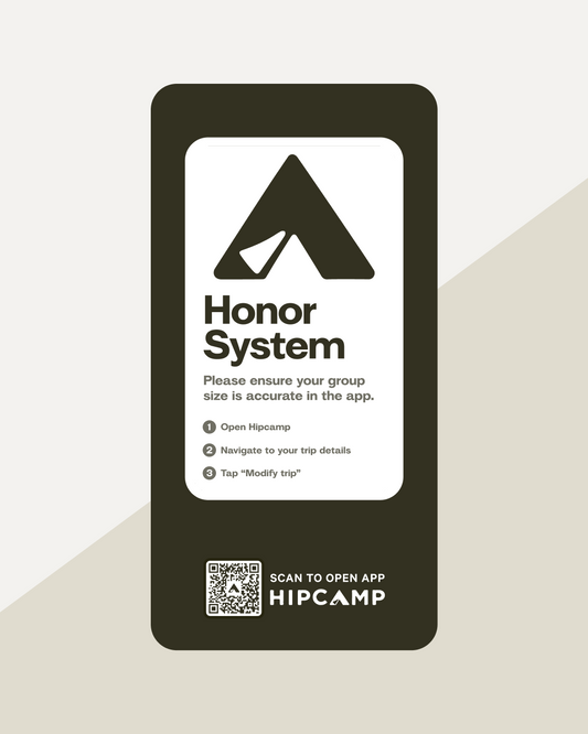 Honor System Sign