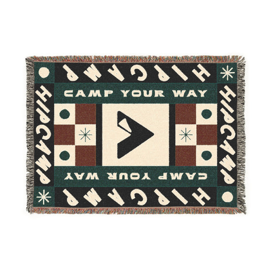 Camp Your Way Blanket • Spruce