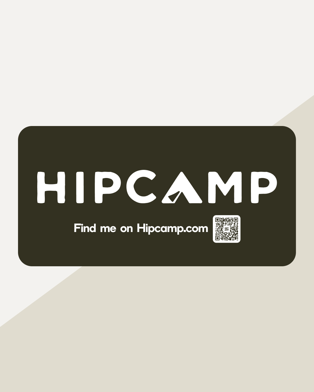 Find me on Hipcamp.com Sign (BH01)