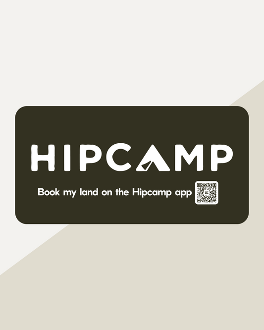 Book on Hipcamp Sign (BH01)