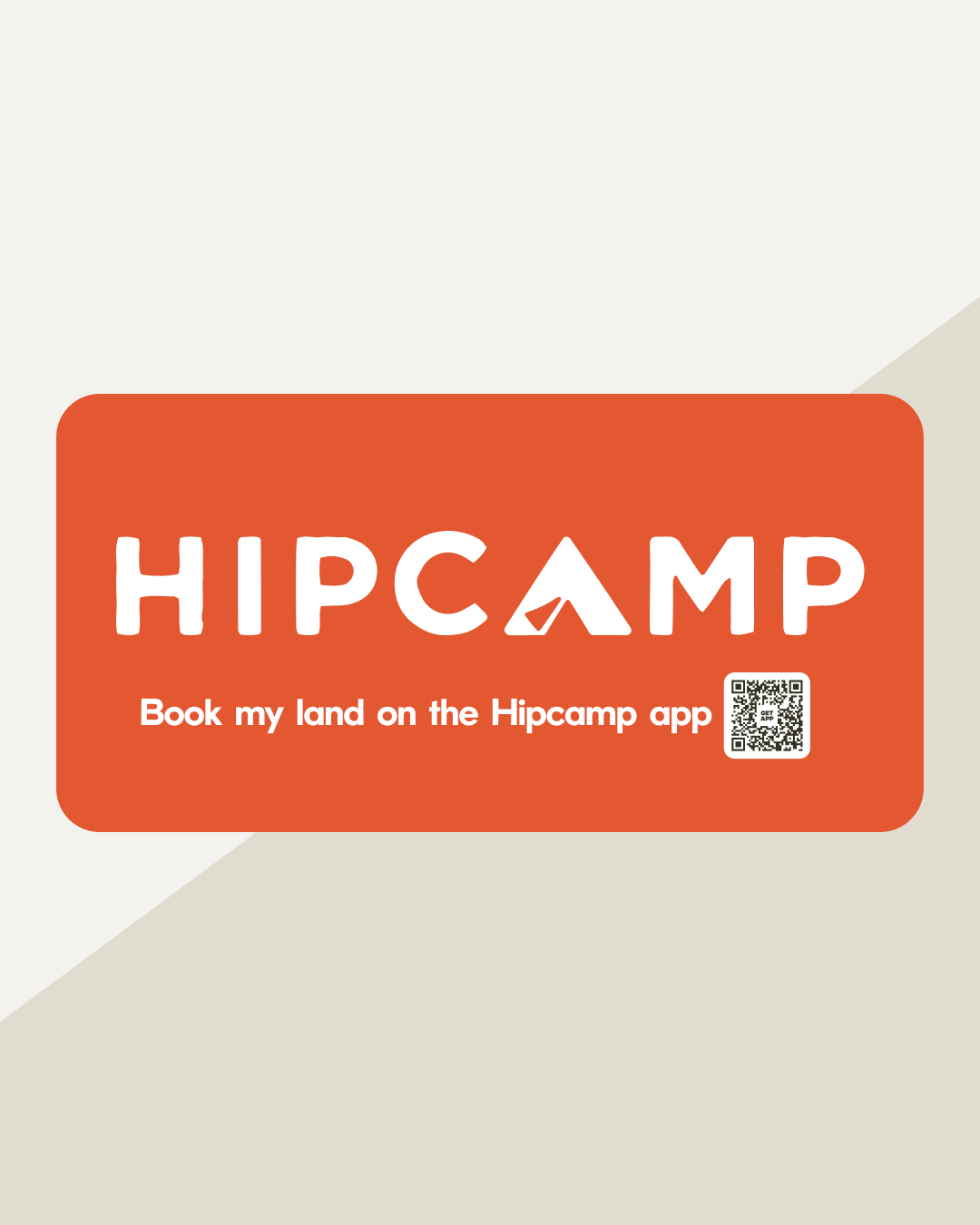 Book on Hipcamp Sign (CH01)