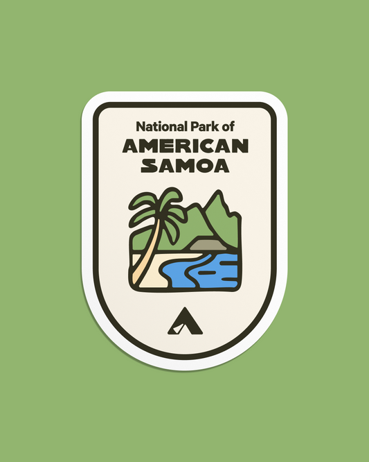 National Park of American Samoa Sticker