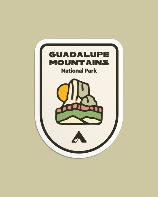 Guadalupe Mountains National Park Sticker