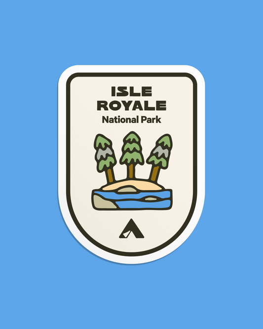 Isle Royale National Park Sticker