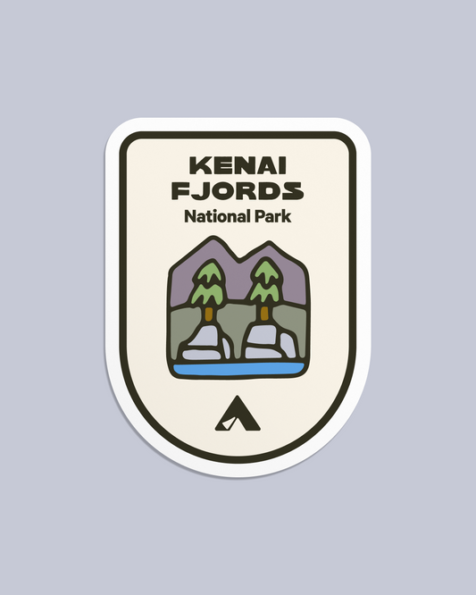 Kenai Fjords National Park Sticker