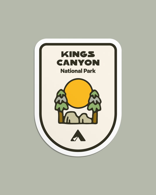 Kings Canyon National Park Sticker