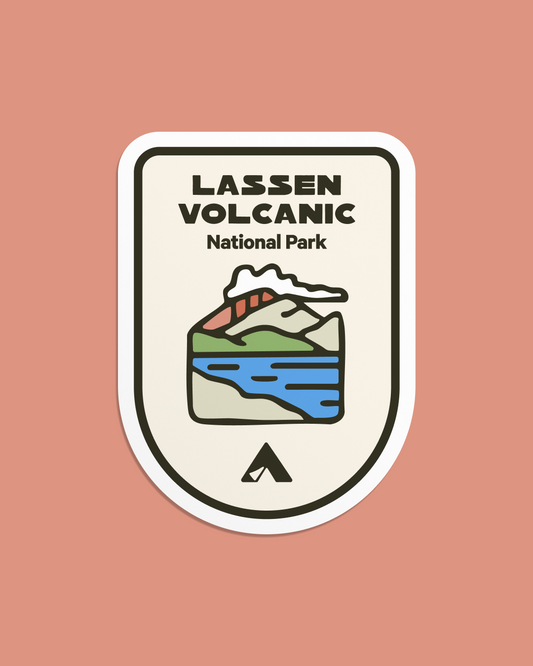 Lassen Volcanic National Park Sticker