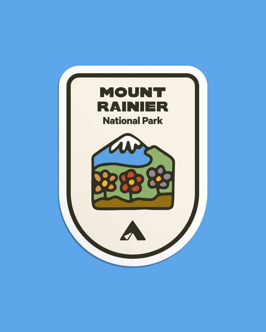 Mount Rainier National Park Sticker