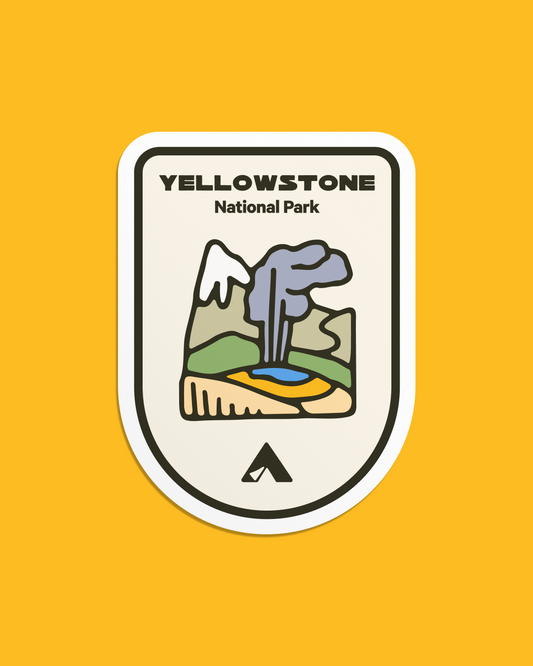 Yellowstone National Park Sticker