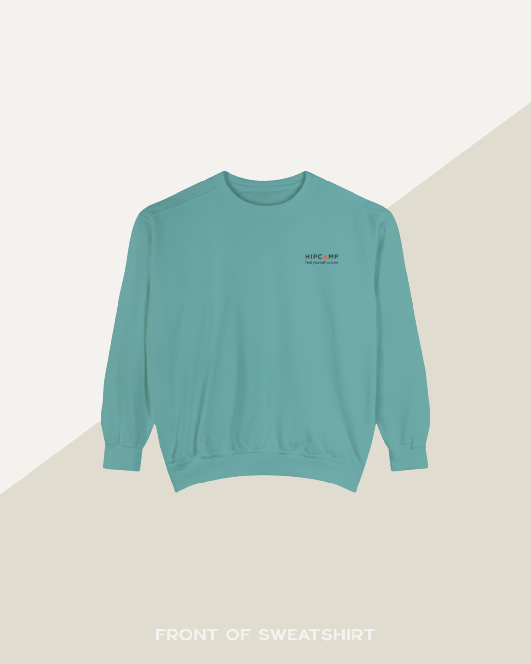 Hipcampin' supplies sweatshirt (Seafoam)