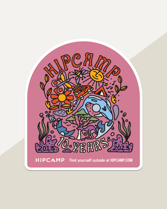 10 Years Sticker • Limited Edition (Magnolia)